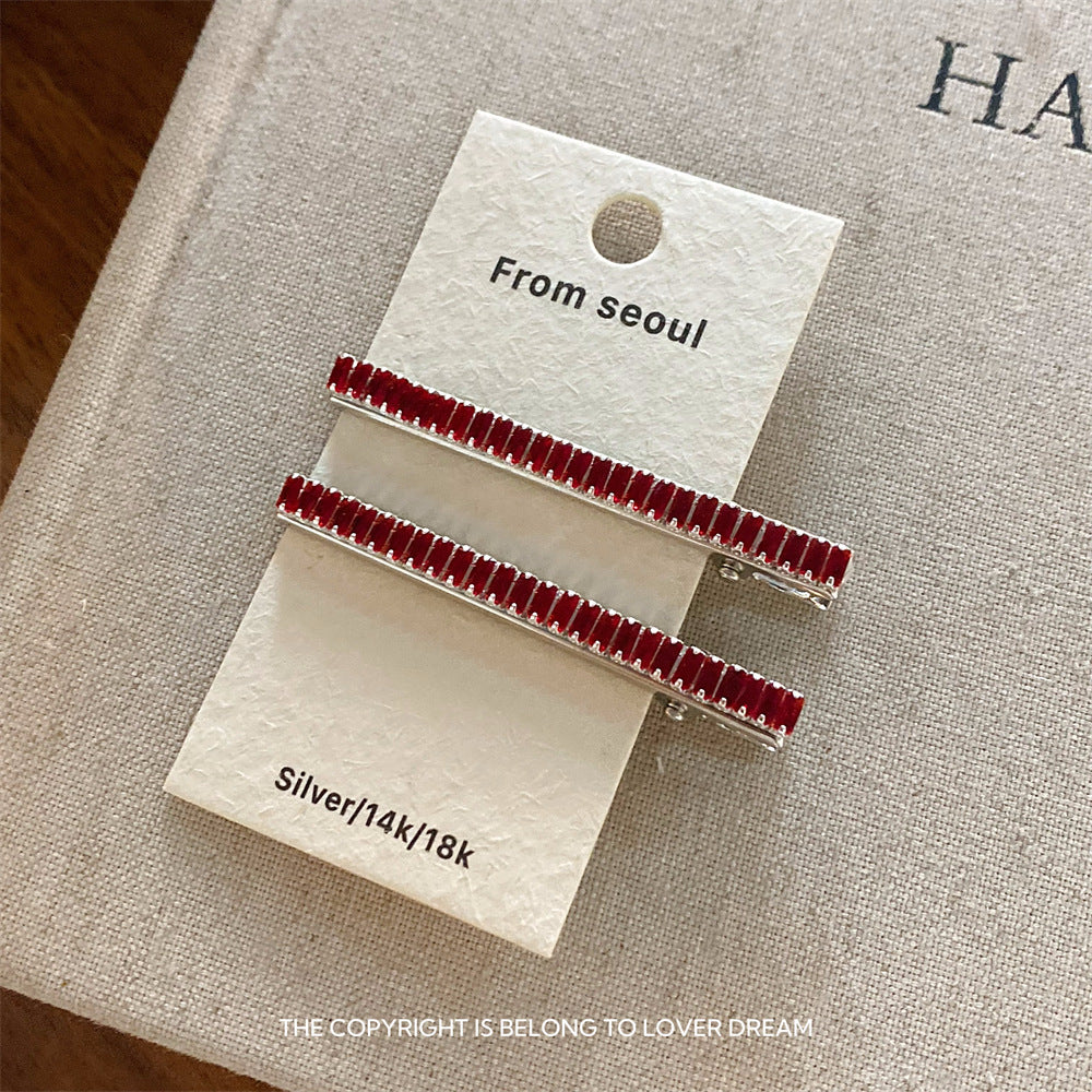 Polka Dots Hairpin In Colour, Stylish Hair Accessory For Everyday Wear