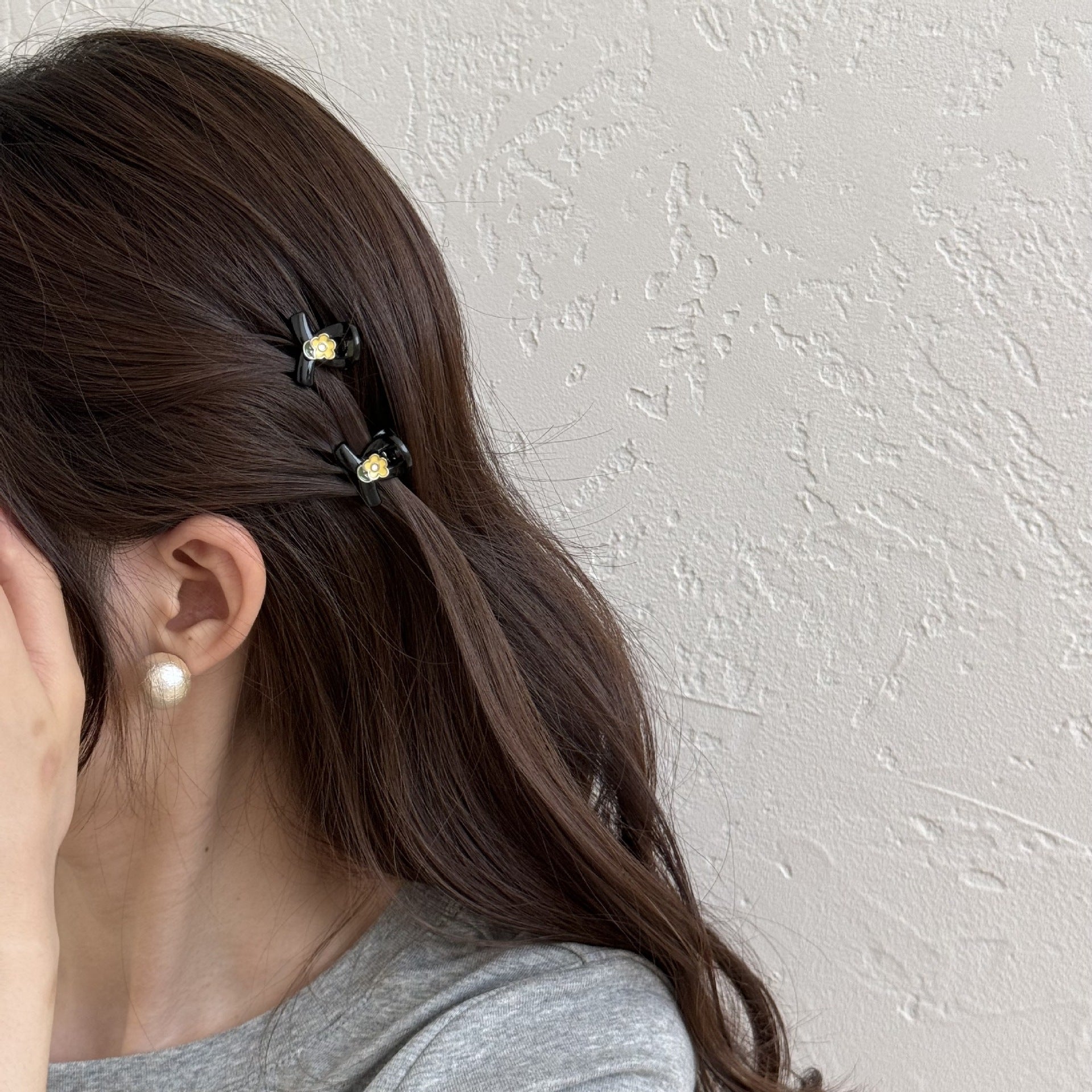 New Style Flowers Hair Claws For Women, Plastic Hair Accessories Perfect For Hairpin Use