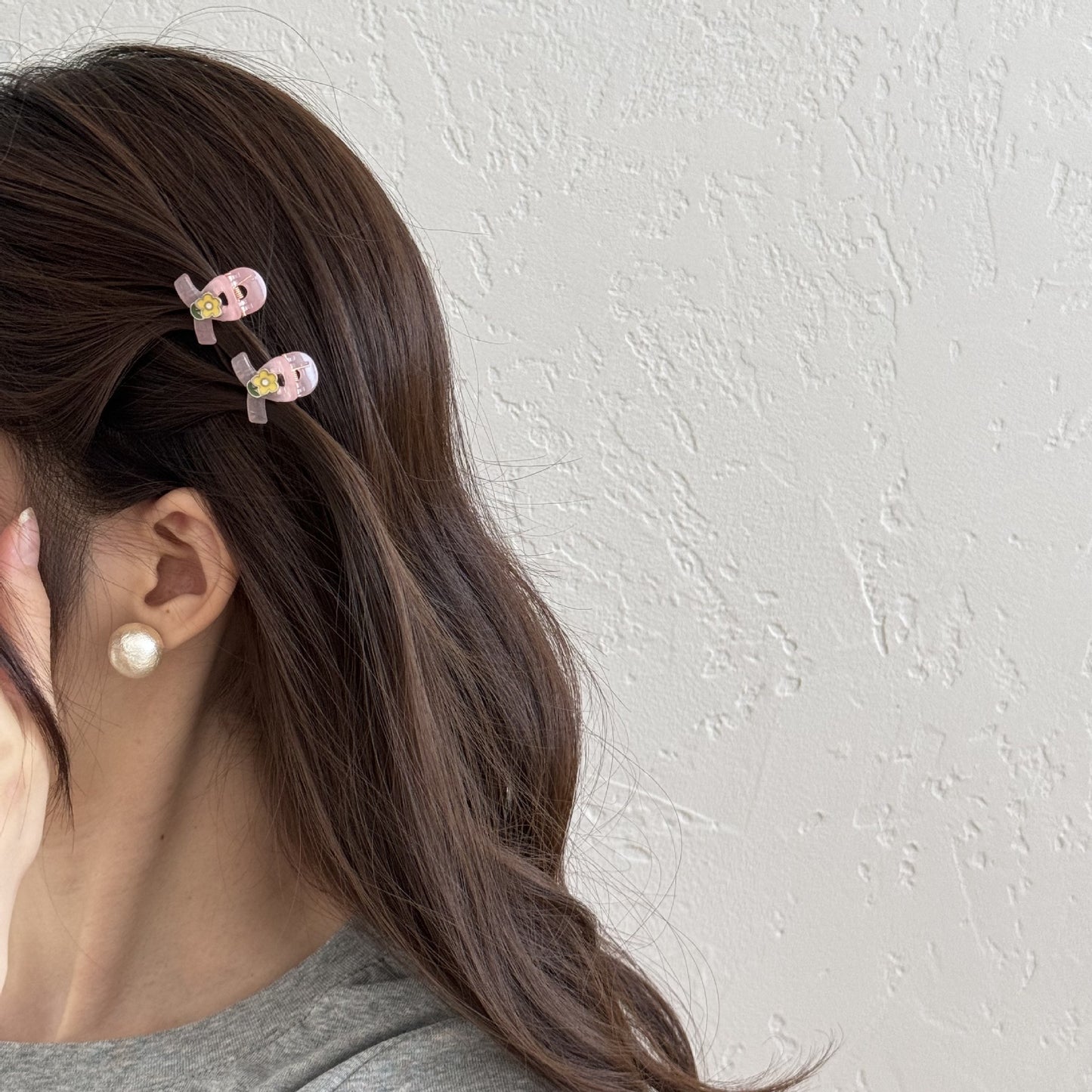 New Style Flowers Hair Claws For Women, Plastic Hair Accessories Perfect For Hairpin Use