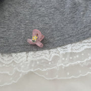 Yellow Flowers-pink Clip