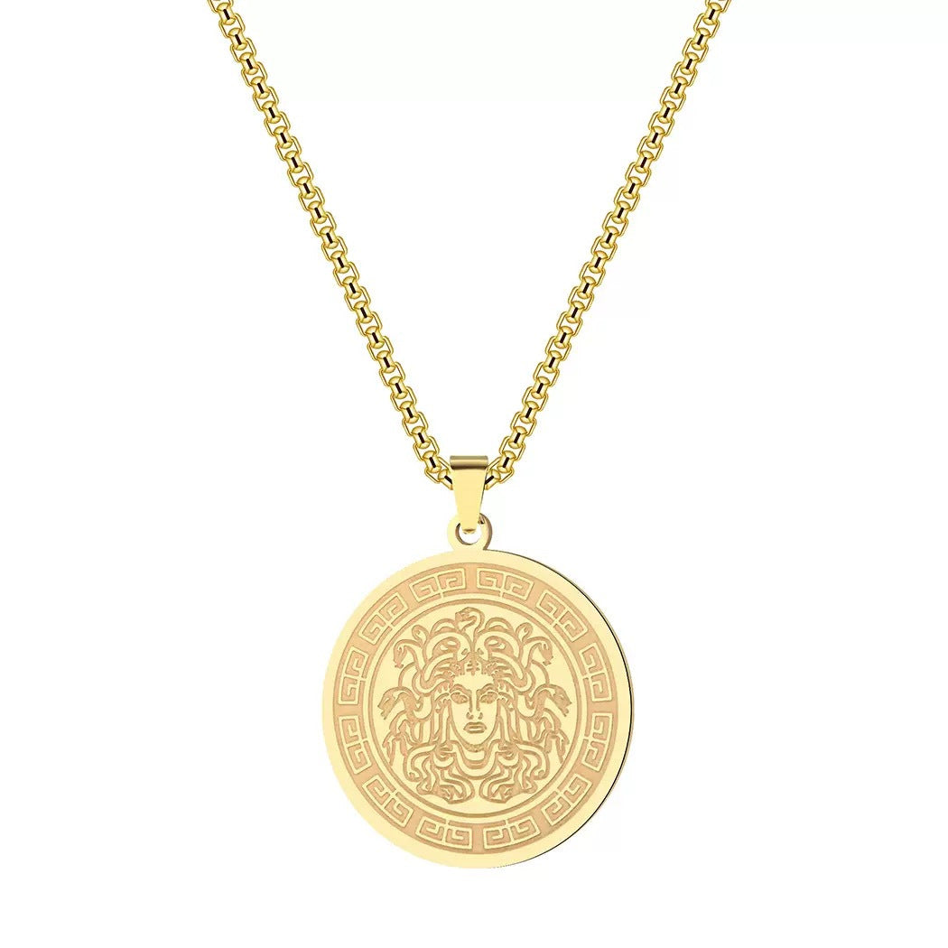 Hip-Hop Style Snake Necklace In Steel Color For A Bold Fashion Statement