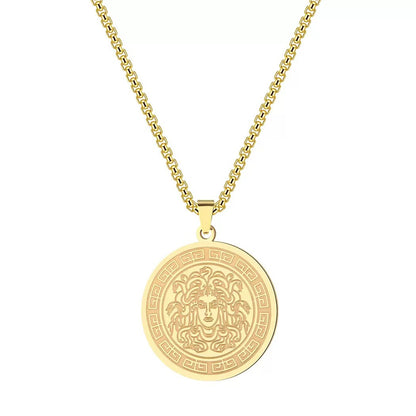 Hip-Hop Style Snake Necklace In Steel Color For A Bold Fashion Statement