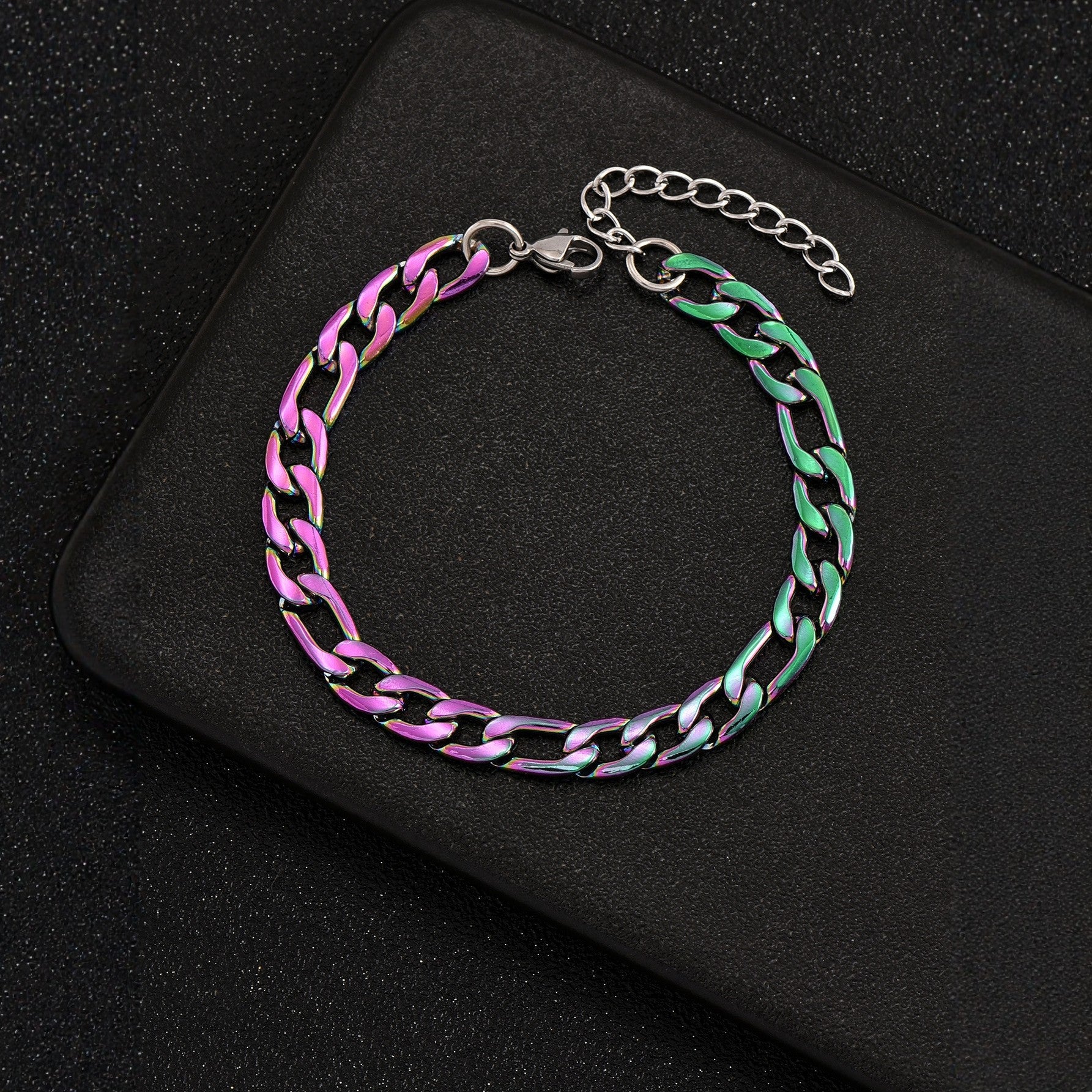 Hip-Hop Style Titanium Steel Bracelet Featuring Durable And Trendy Design