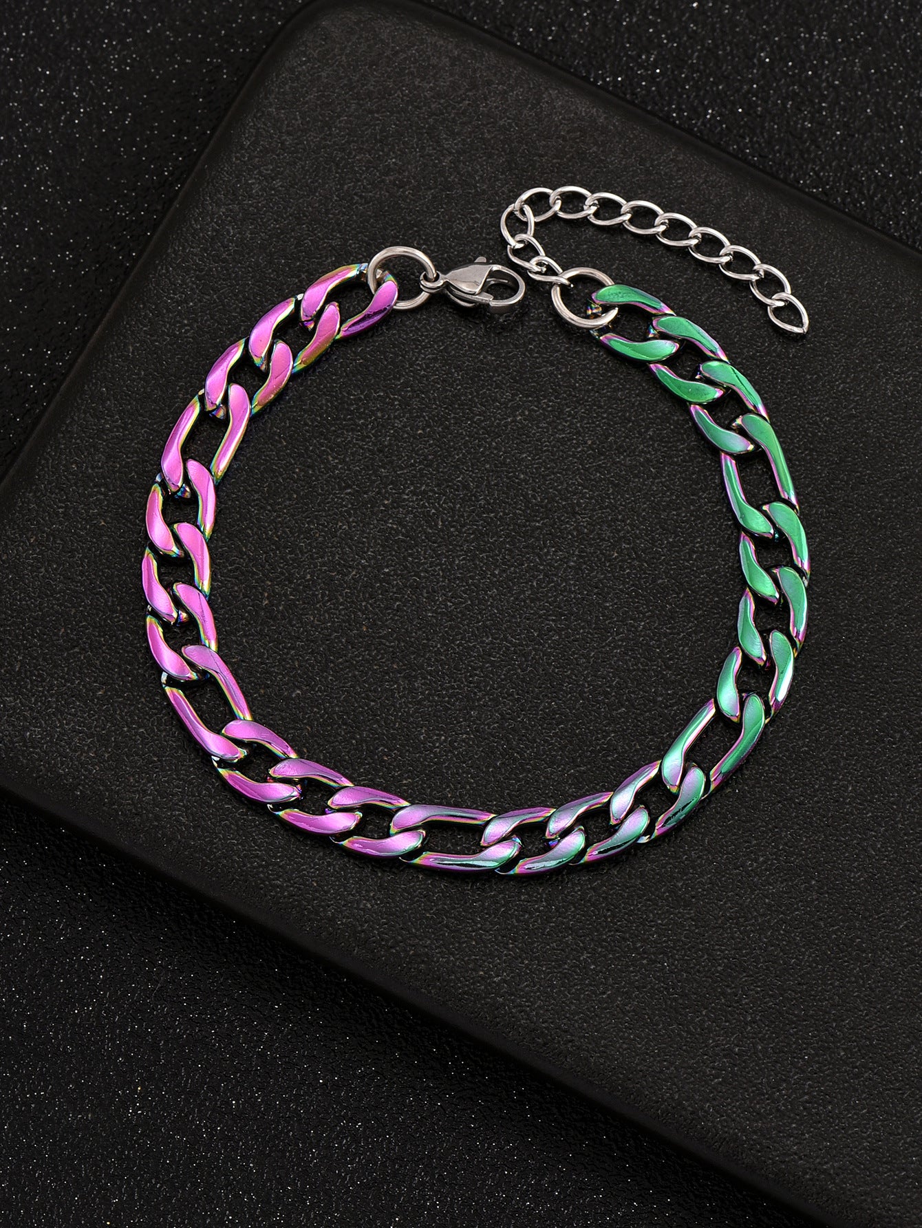 Hip-Hop Style Titanium Steel Bracelet Featuring Durable And Trendy Design