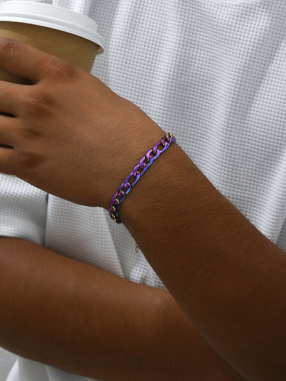 Hip-Hop Style Titanium Steel Bracelet Featuring Durable And Trendy Design