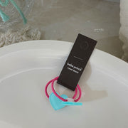 【4】Blue Love Hair Tie