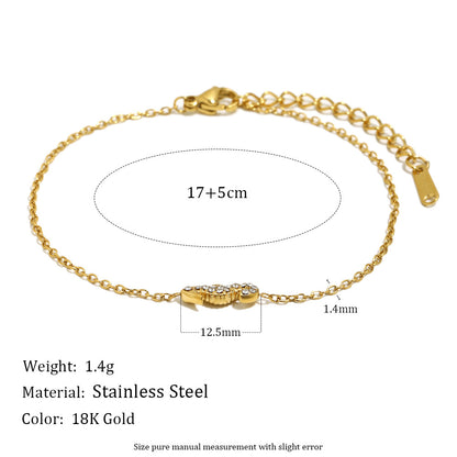 Ocean Bracelet For Women Featuring 18K Real Gold Plated Design In Elegant Golden Tone
