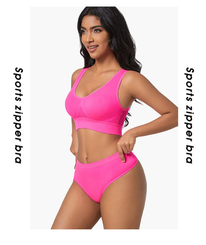 Seamless Wireless Bra In Nylon Fabric For All Seasons, Comfortable And Supportive