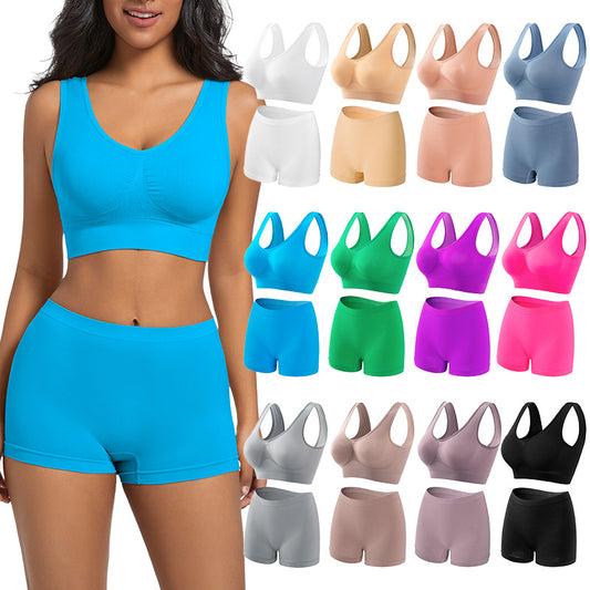 Sports Bra Back Beauty Full Coverage In Nylon Fabric Suitable For All Seasons
