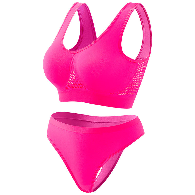Seamless Wireless Bra In Nylon Fabric For All Seasons, Comfortable And Supportive