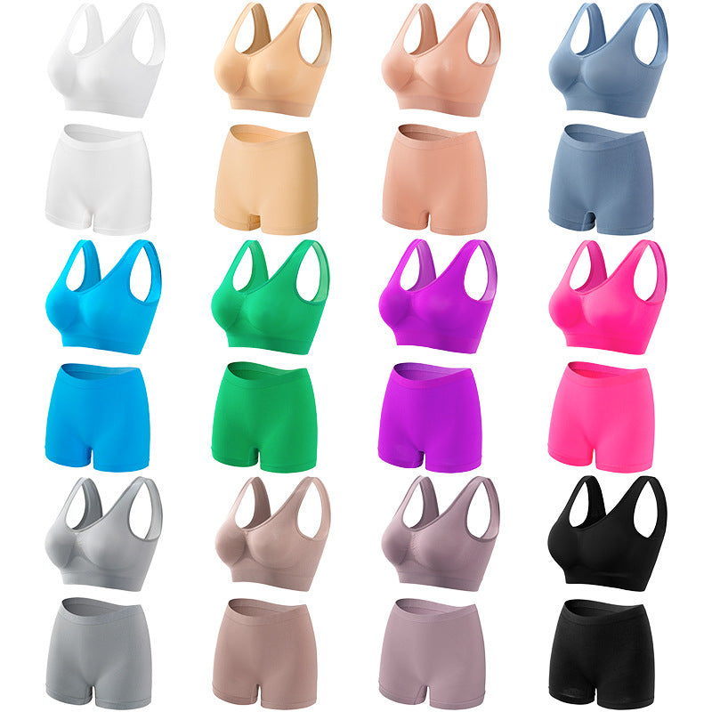 Sports Bra Back Beauty Full Coverage In Nylon Fabric Suitable For All Seasons