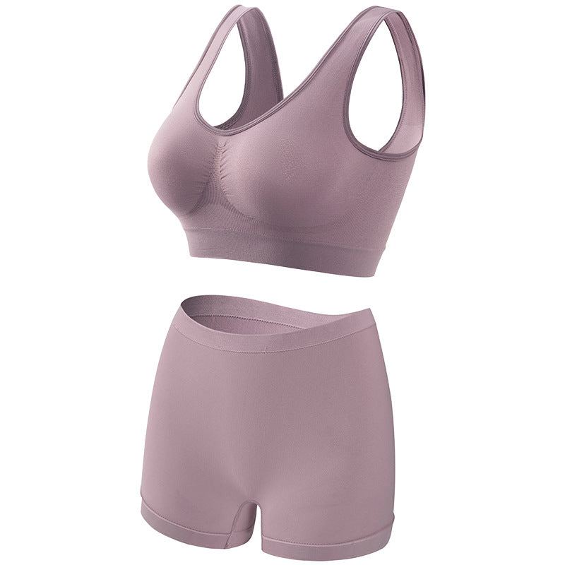 Sports Bra Back Beauty Full Coverage In Nylon Fabric Suitable For All Seasons
