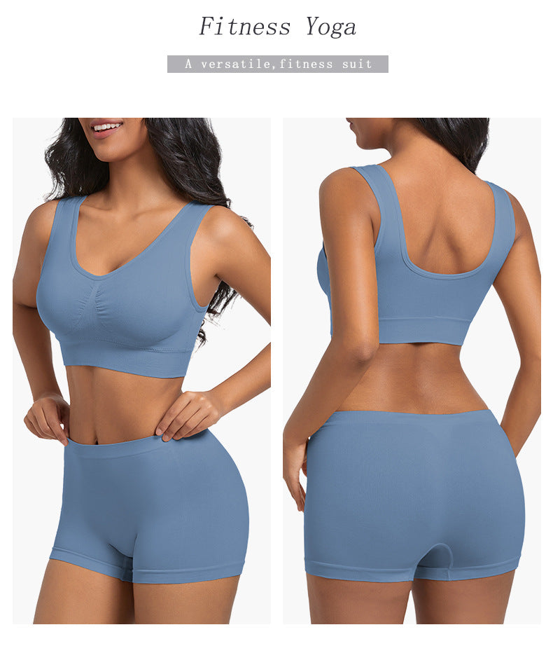 Sports Bra Back Beauty Full Coverage In Nylon Fabric Suitable For All Seasons