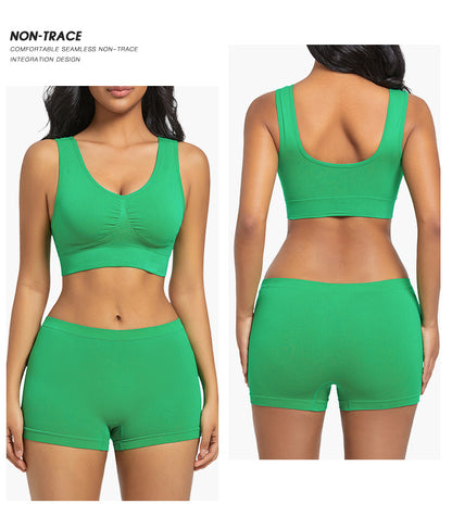 Sports Bra Back Beauty Full Coverage In Nylon Fabric Suitable For All Seasons