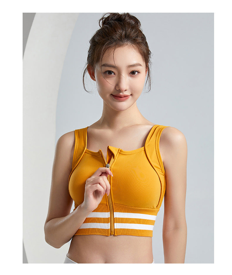 Push Up Sports Bra For Women In Nylon Fabric, Full Coverage Design Suitable For All Seasons