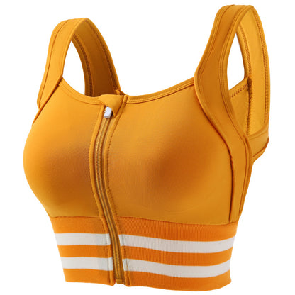 Push Up Sports Bra For Women In Nylon Fabric, Full Coverage Design Suitable For All Seasons