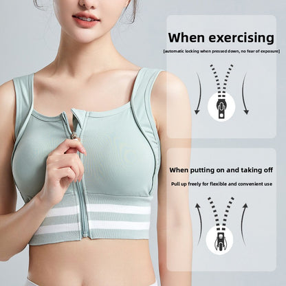 Push Up Sports Bra For Women In Nylon Fabric, Full Coverage Design Suitable For All Seasons