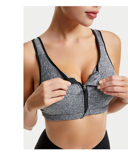All-Season Running Sports Bra With Full Coverage, Made Of Durable Polyester For Optimal Support