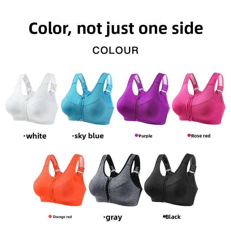 All-Season Running Sports Bra With Full Coverage, Made Of Durable Polyester For Optimal Support
