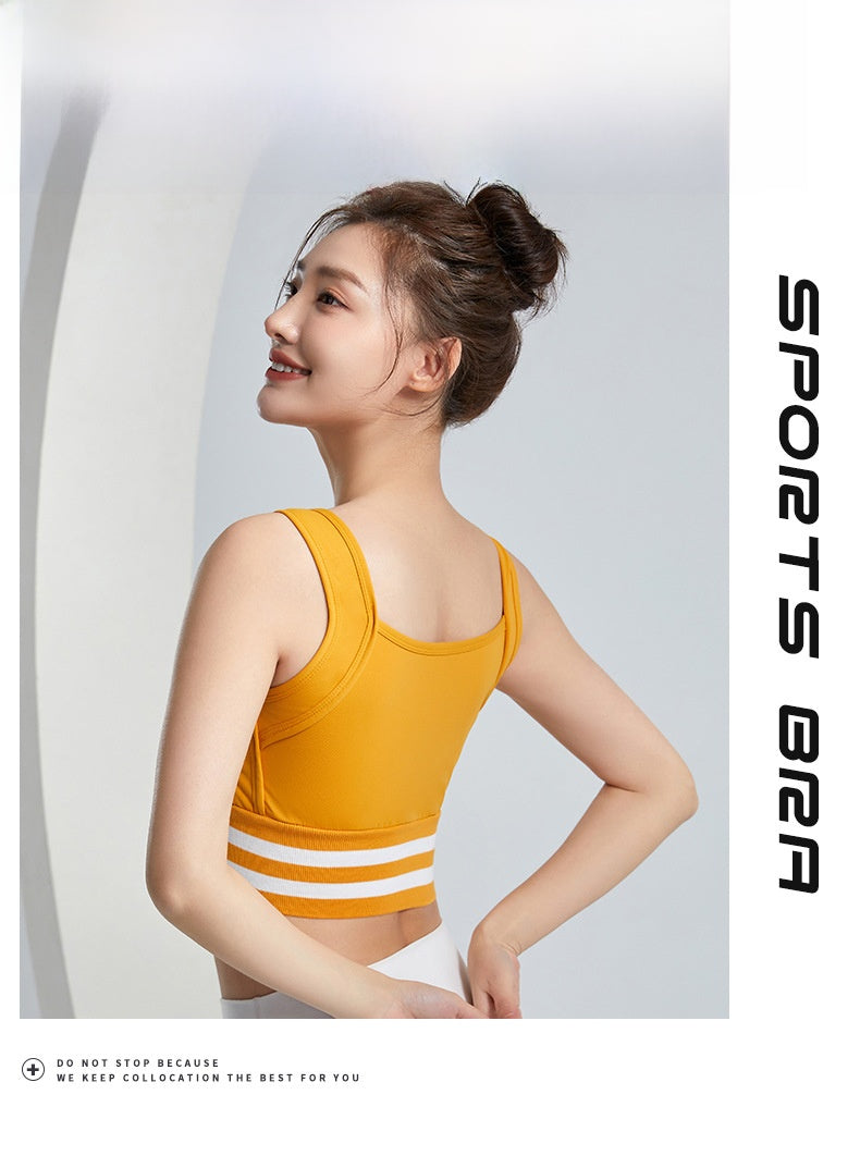 Push Up Sports Bra For Women In Nylon Fabric, Full Coverage Design Suitable For All Seasons