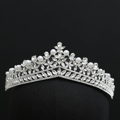 Elegant Alloy Crown Hair Accessory Perfect For Special Occasions And Formal Events