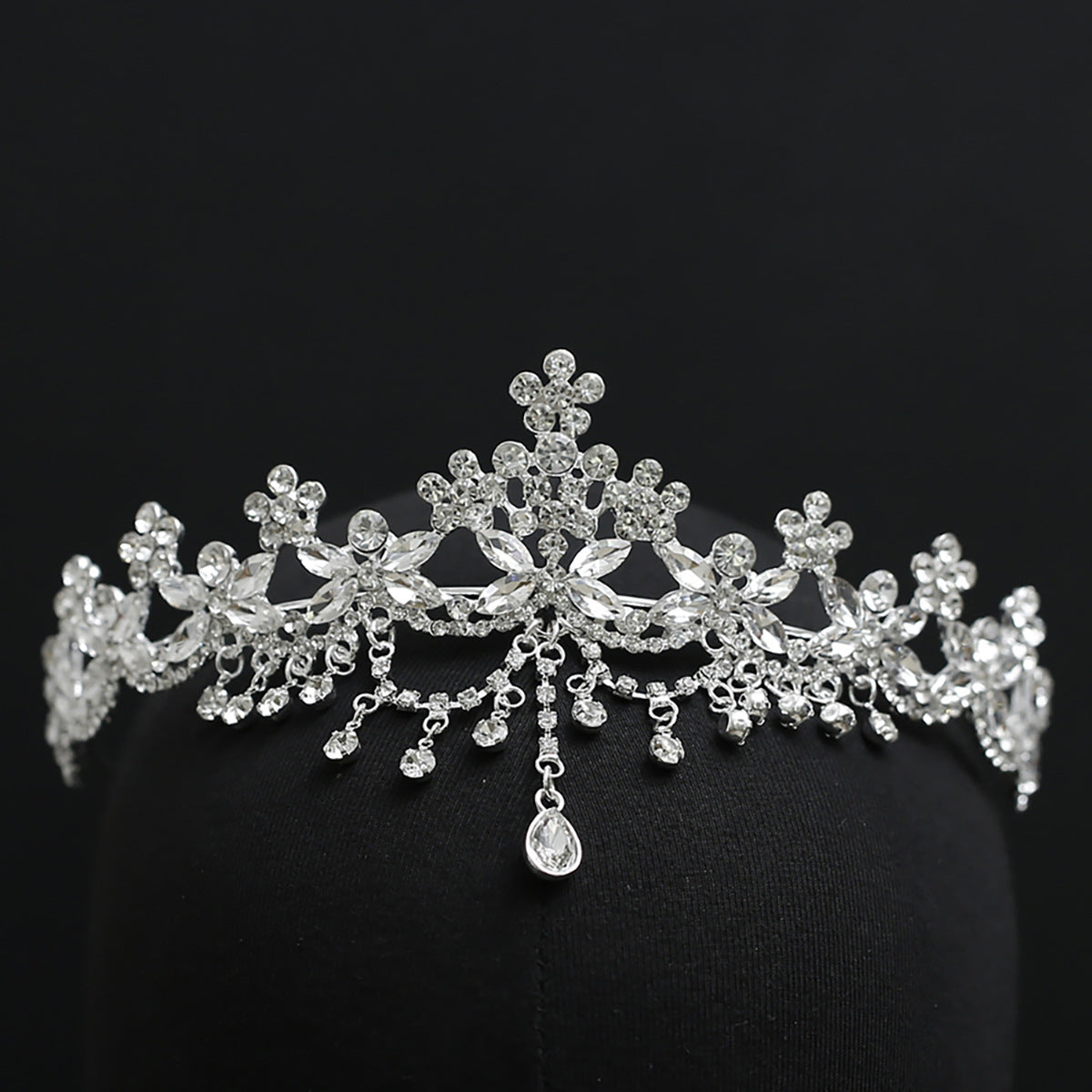 Elegant Alloy Crown Hair Accessory Perfect For Special Occasions And Formal Events
