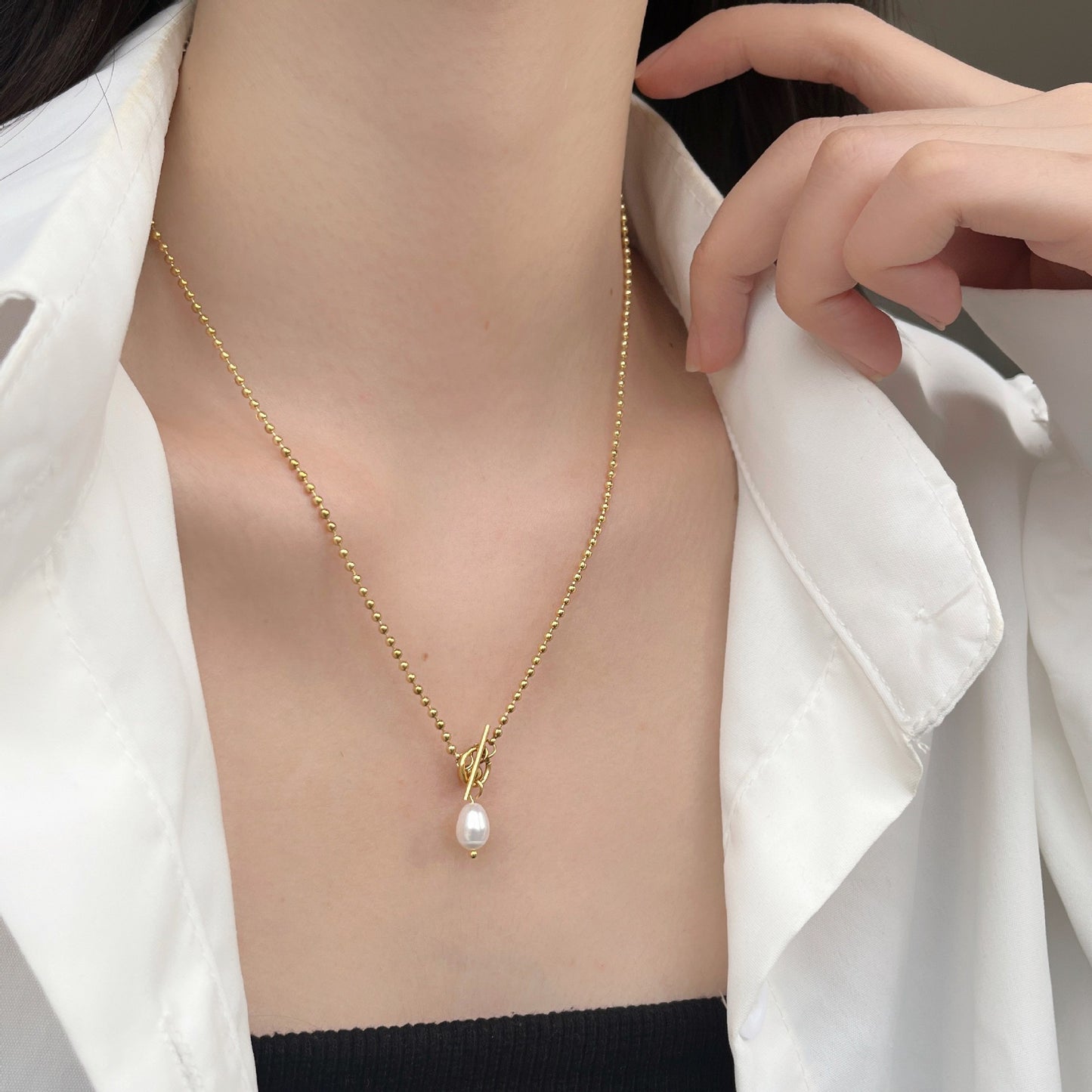 For Pendant Necklace In Durable Titanium Steel, Stylish And Elegant Jewelry Accessory