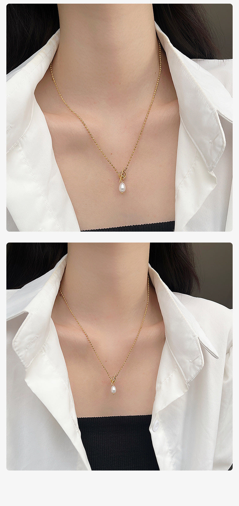 For Pendant Necklace In Durable Titanium Steel, Stylish And Elegant Jewelry Accessory