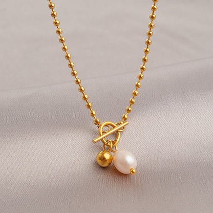 For Pendant Necklace In Durable Titanium Steel, Stylish And Elegant Jewelry Accessory