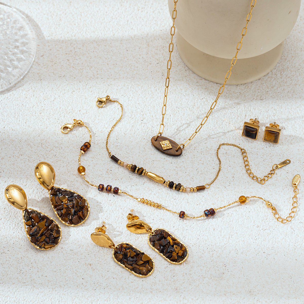 For Jewelry Set, 1 Set Available Featuring Elegant Design
