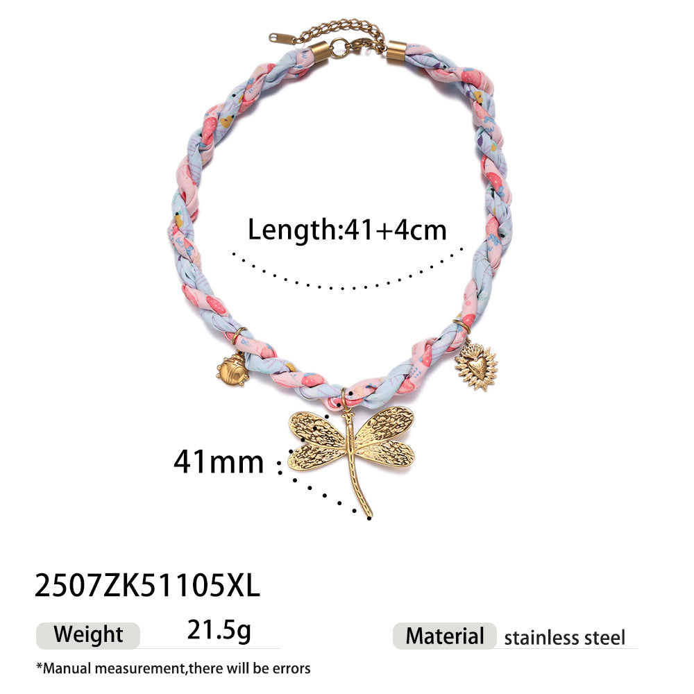 Animal Pattern Necklace For Style Featuring Durable Titanium Steel In Steel Color