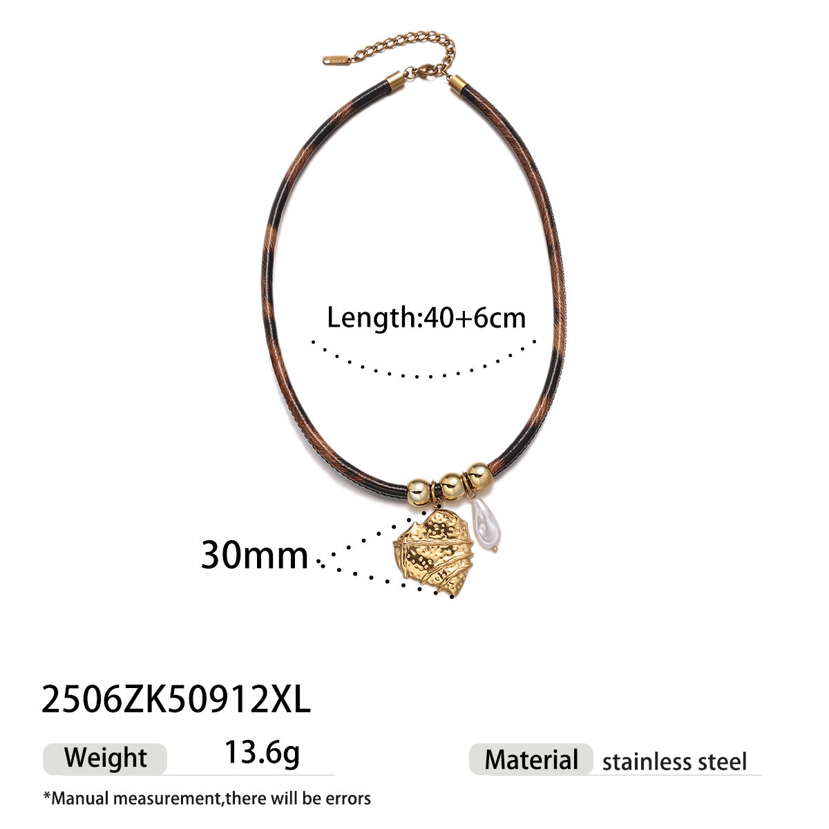 Animal Pendant Necklace For Men And Women, Made Of Durable Titanium Steel In Steel Color