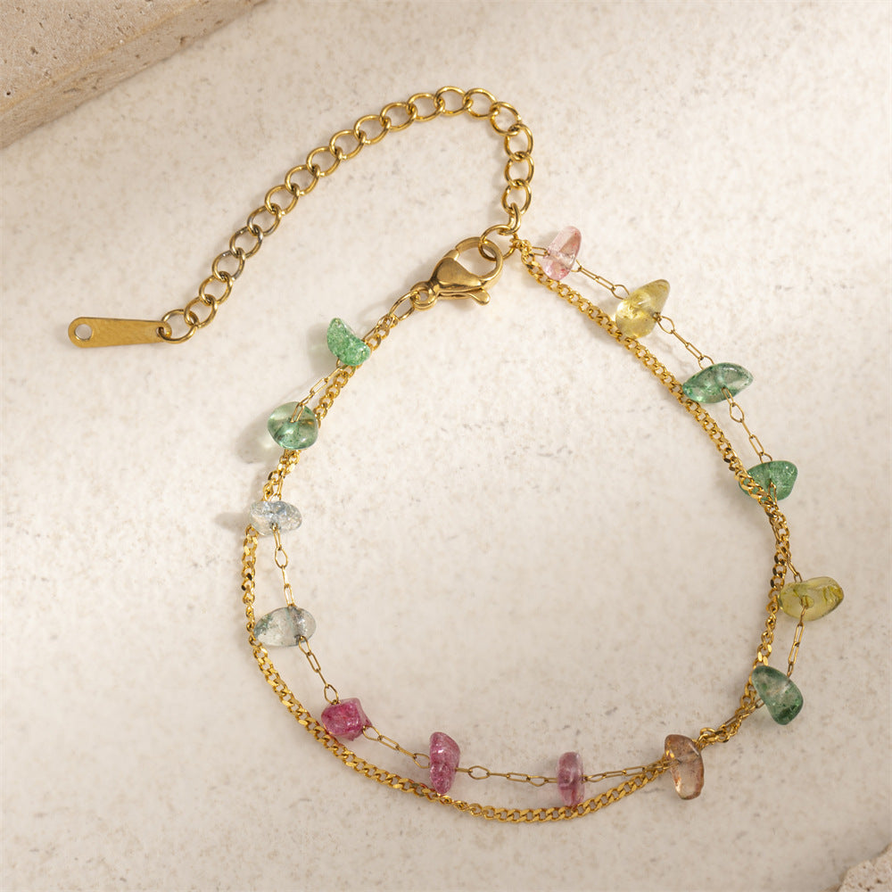 For Women Titanium Steel Bracelet, Stylish And Durable Accessory For Everyday Wear