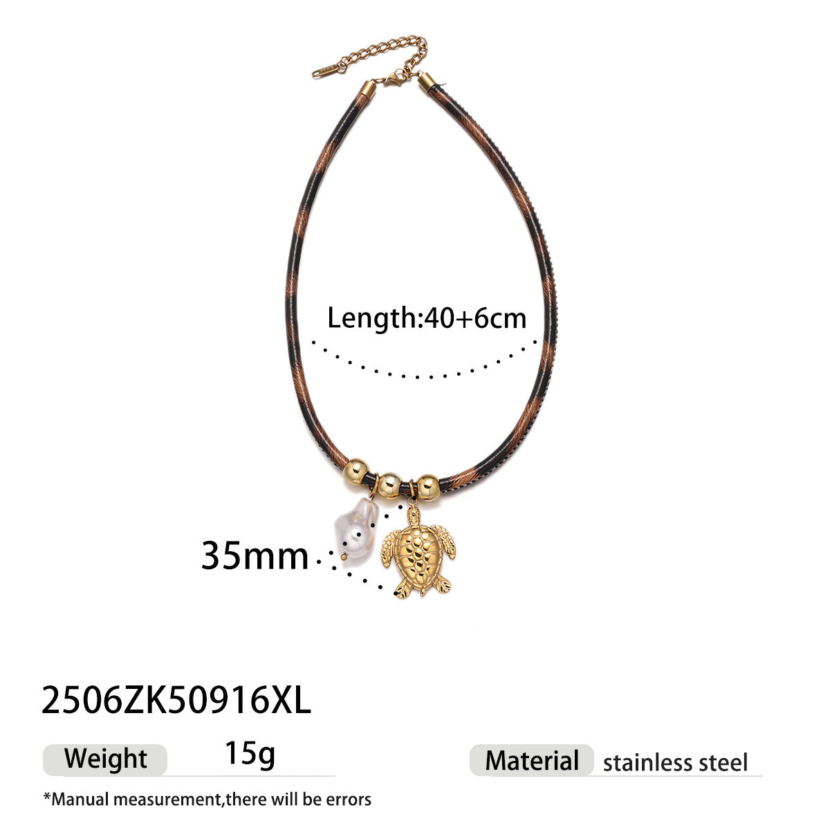 Animal Pendant Necklace For Men And Women, Made Of Durable Titanium Steel In Steel Color