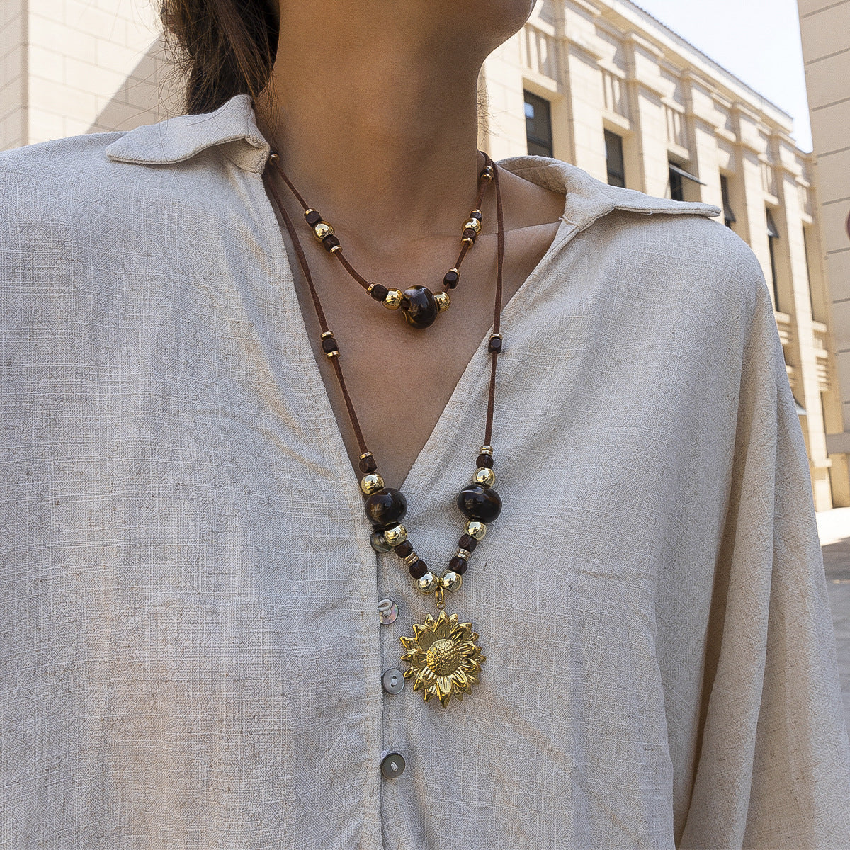 For Long Necklace Featuring Acrylic Material, Stylish And Lightweight Design
