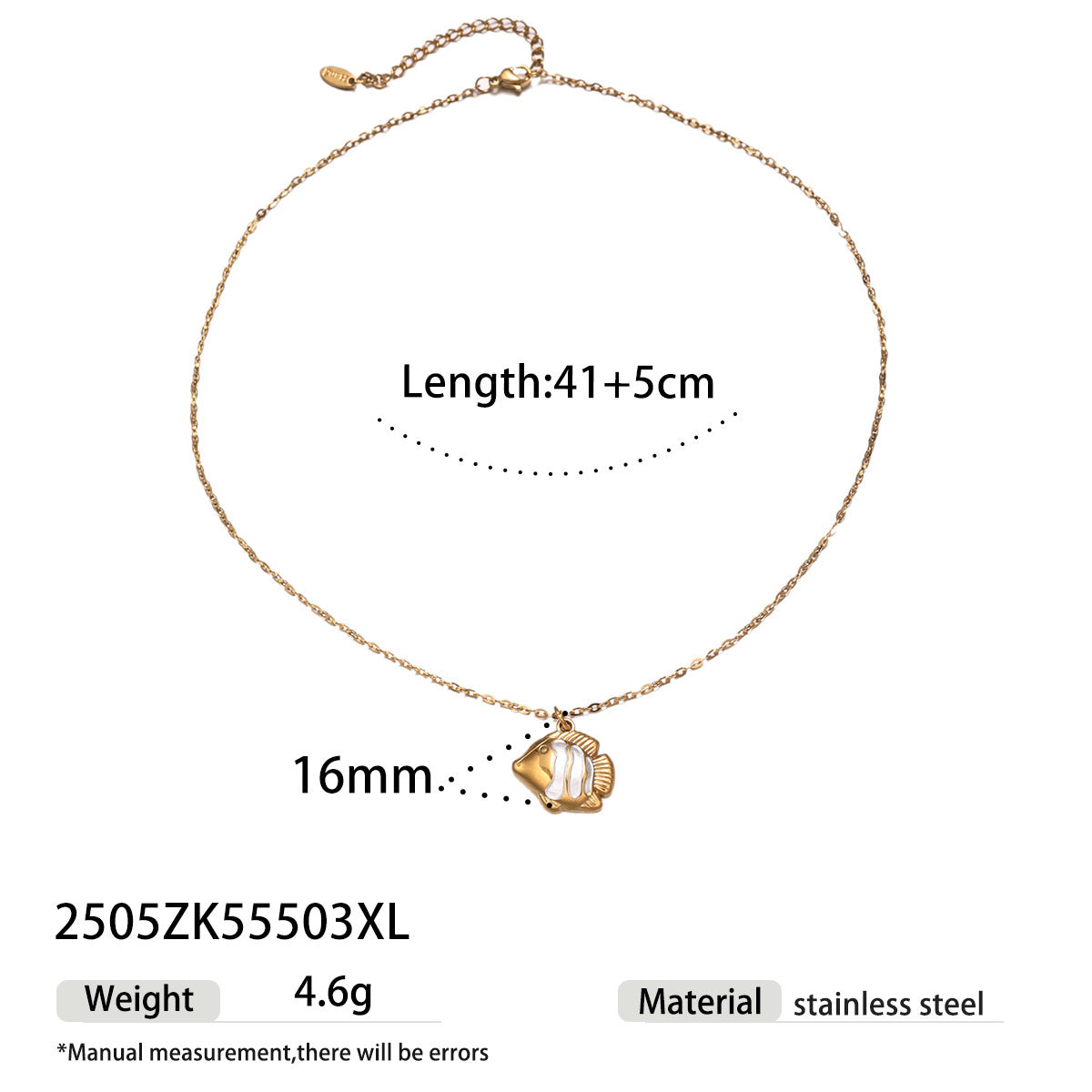 Ocean Pattern Necklace For Men And Women Featuring Durable Titanium Steel In Steel Color