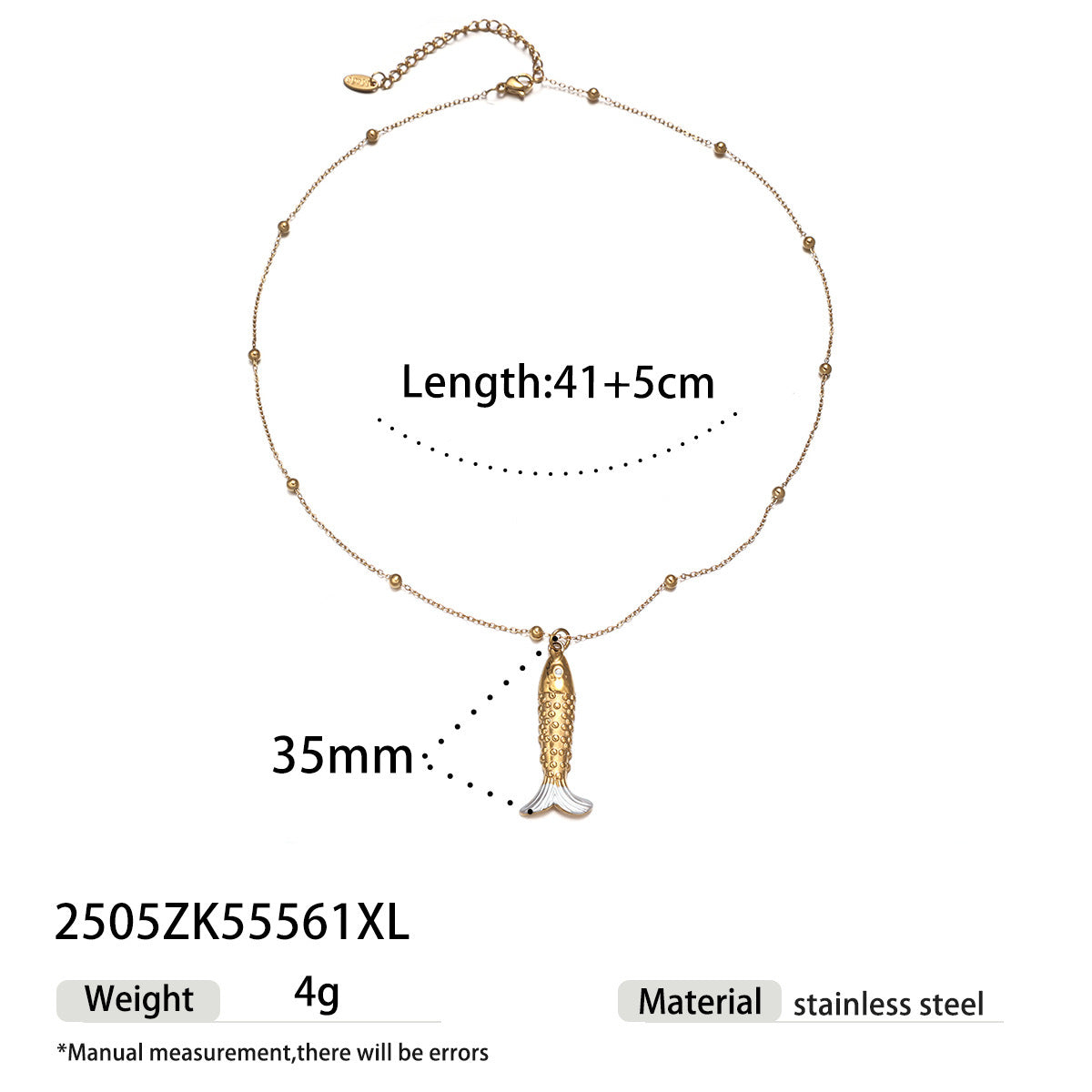 Ocean Pattern Necklace For Men And Women Featuring Durable Titanium Steel In Steel Color