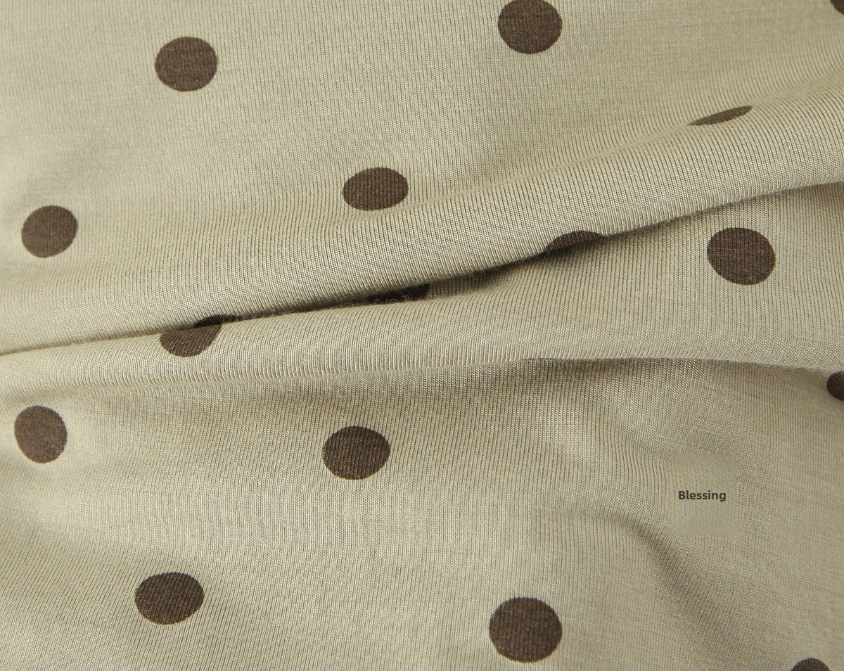 Polka Dots Skirt Co-ord Set In Polyester Featuring Folds With Round Neck Sleeveless Slim Short Design
