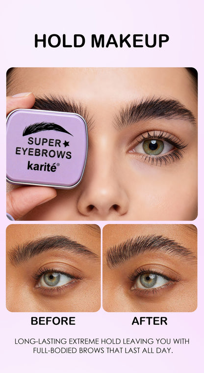 Transparent Eyebrow Pencil, Powder, And Gel Set For Natural-Looking Brows