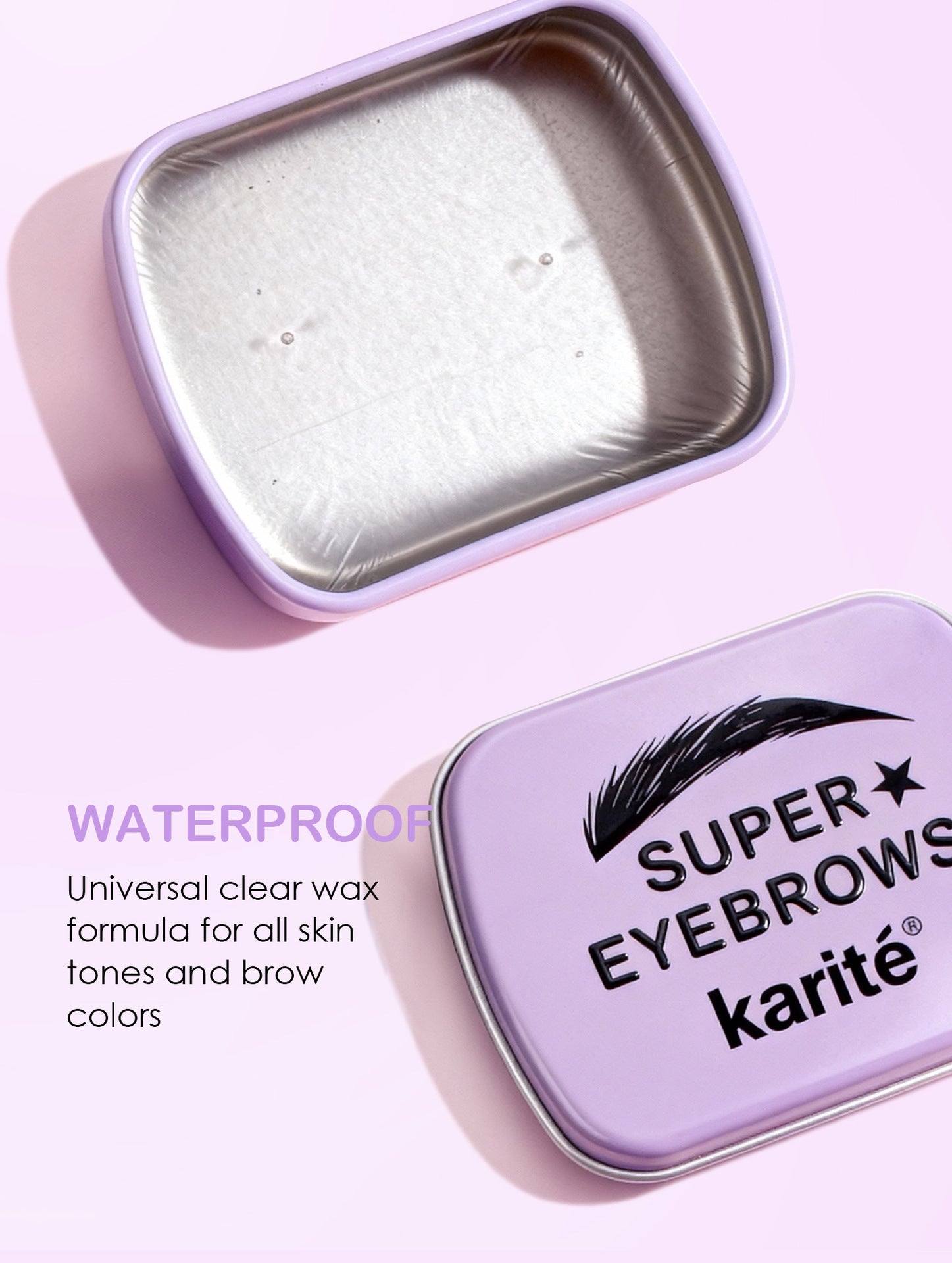 Transparent Eyebrow Pencil, Powder, And Gel Set For Natural-Looking Brows