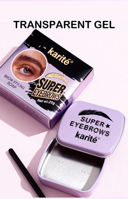 Transparent Eyebrow Pencil, Powder, And Gel Set For Natural-Looking Brows