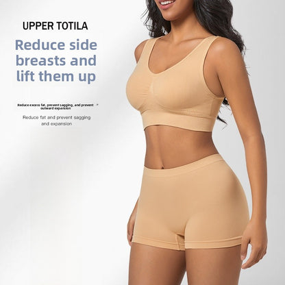 Sports Bra Back Beauty Full Coverage In Nylon Fabric Suitable For All Seasons