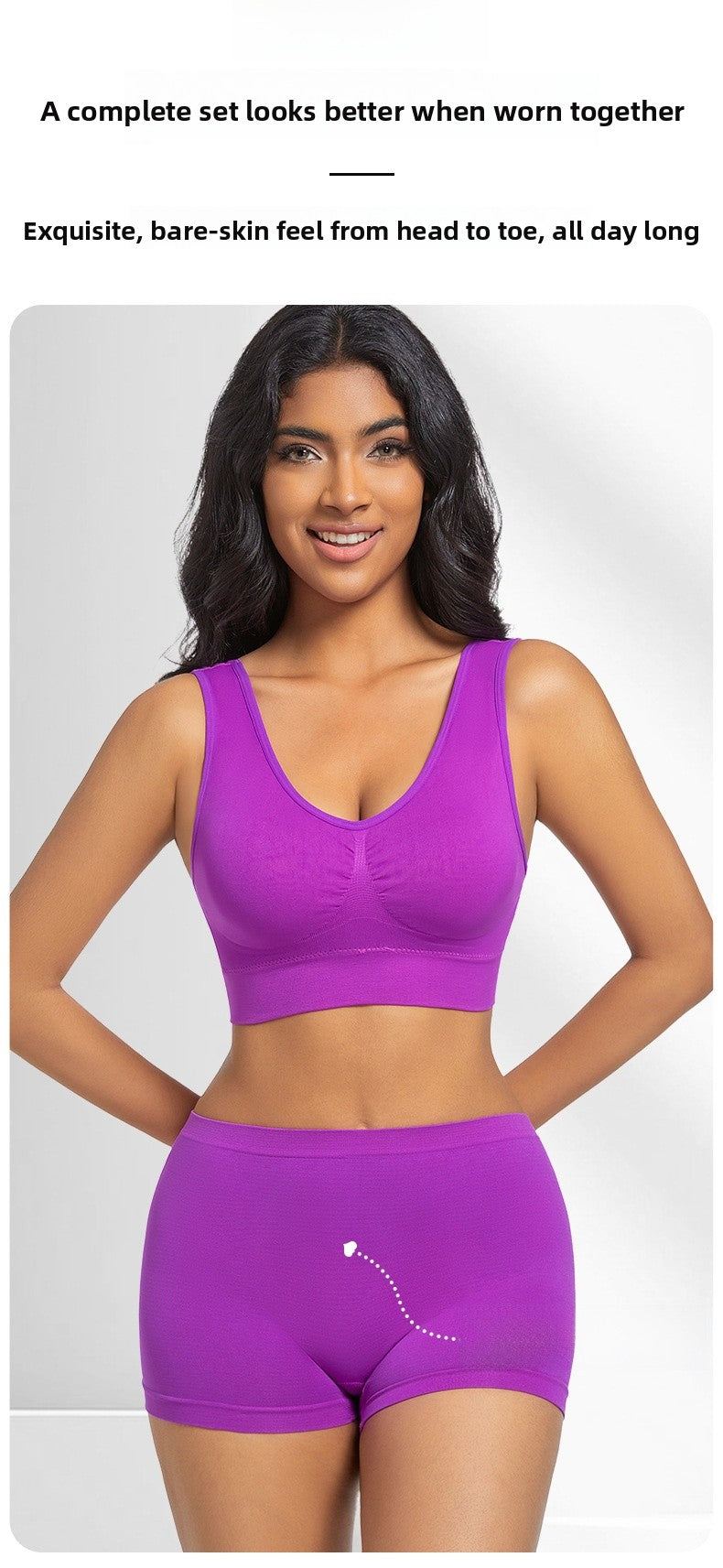 Sports Bra Back Beauty Full Coverage In Nylon Fabric Suitable For All Seasons