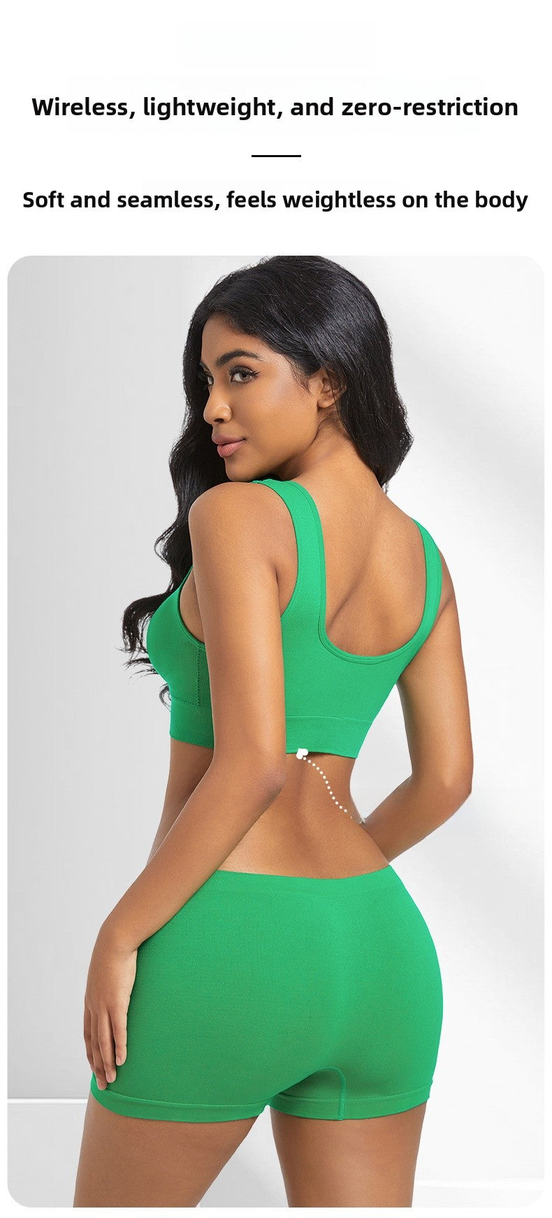 Sports Bra Back Beauty Full Coverage In Nylon Fabric Suitable For All Seasons