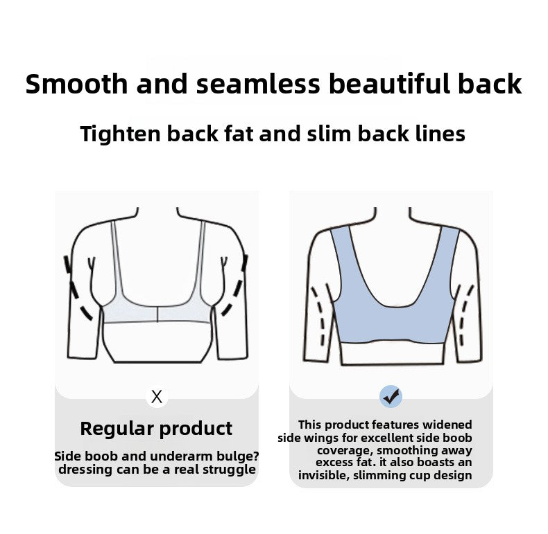 Sports Bra Back Beauty Full Coverage In Nylon Fabric Suitable For All Seasons