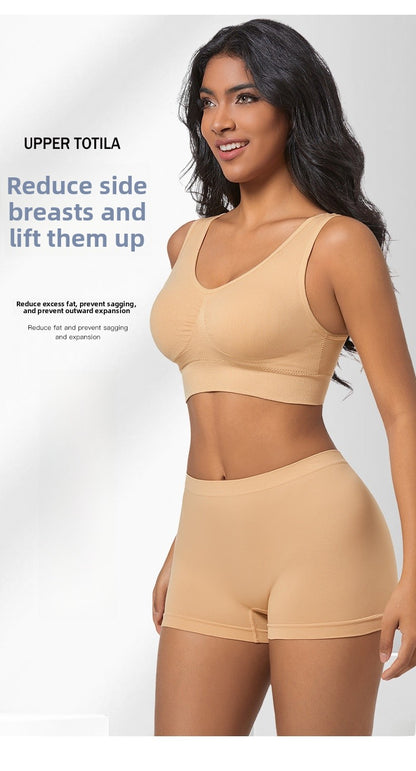 Sports Bra Back Beauty Full Coverage In Nylon Fabric Suitable For All Seasons