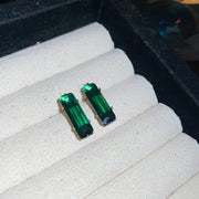 Silver Needle - Silver - Green - Large