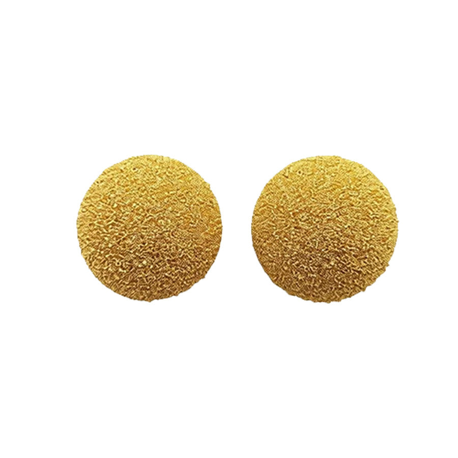 For Stud Earrings In Golden Alloy, Elegant And Durable Jewelry Accessory