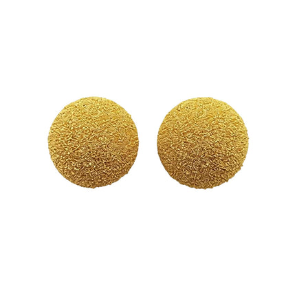 For Stud Earrings In Golden Alloy, Elegant And Durable Jewelry Accessory
