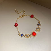 Bracelet-Golden-Red
